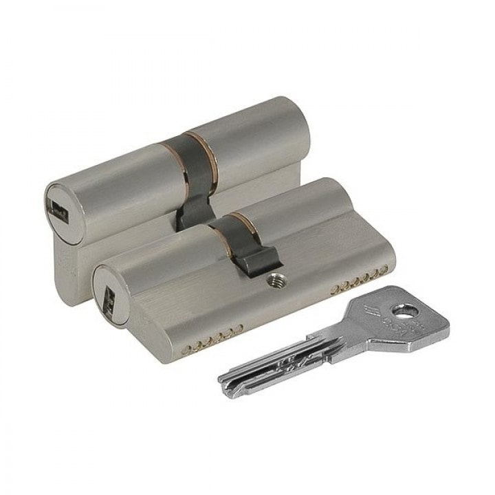 Цилиндр CISA ASIX 80 (35x45) OE300.19.0.12.C5 кл/кл (никель)