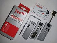 Набор ключей для перекодировки CISA 06520.55.1 New Cambio (3 ключа 00170)